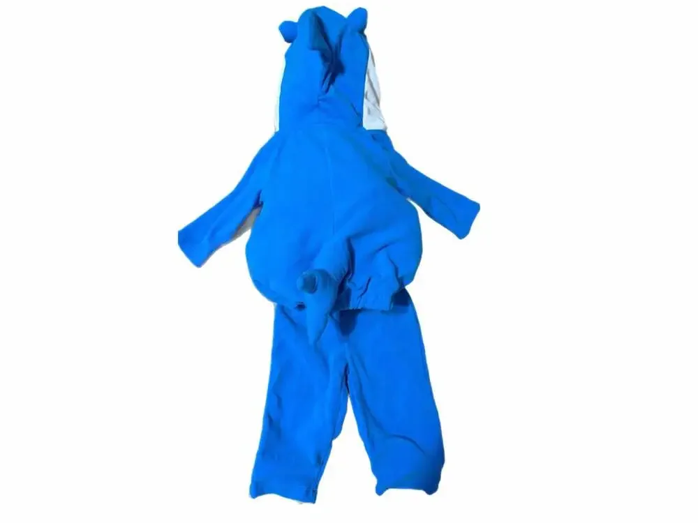 6/9 mos Halloween Costume Carter's Baby Blue Shark 2-Piece Set
